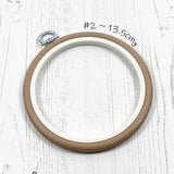 Nurge - Nurge Flexi Hoops Round 13.5cm (5.3"): Sand - Pisgah Needleworks