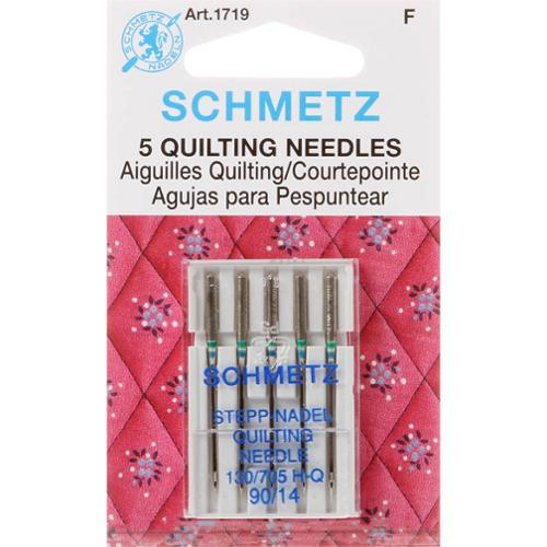 Schmetz Quilting Machine Needles Size 90/14 | 5-Pack Quilting Needles