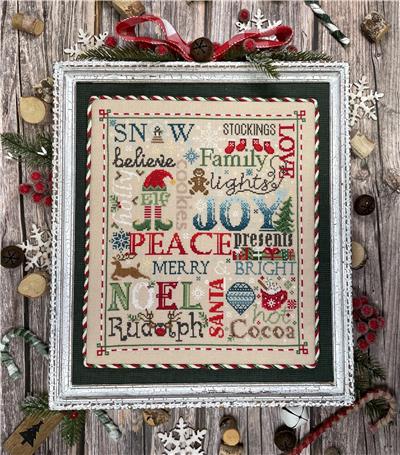 A Type of Christmas Cross Stitch Pattern – Erin Elizabeth Designs - Pisgah Needleworks