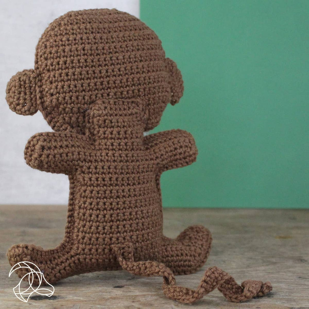 Hardicraft USA - DIY Crochet Kit - Morris Monkey