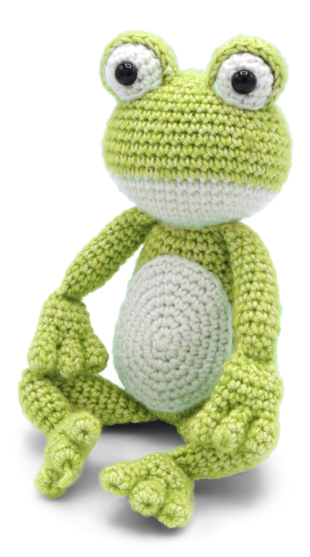 Hardicraft USA - DIY Crochet Kit - Vinny Frog - Pisgah Needleworks