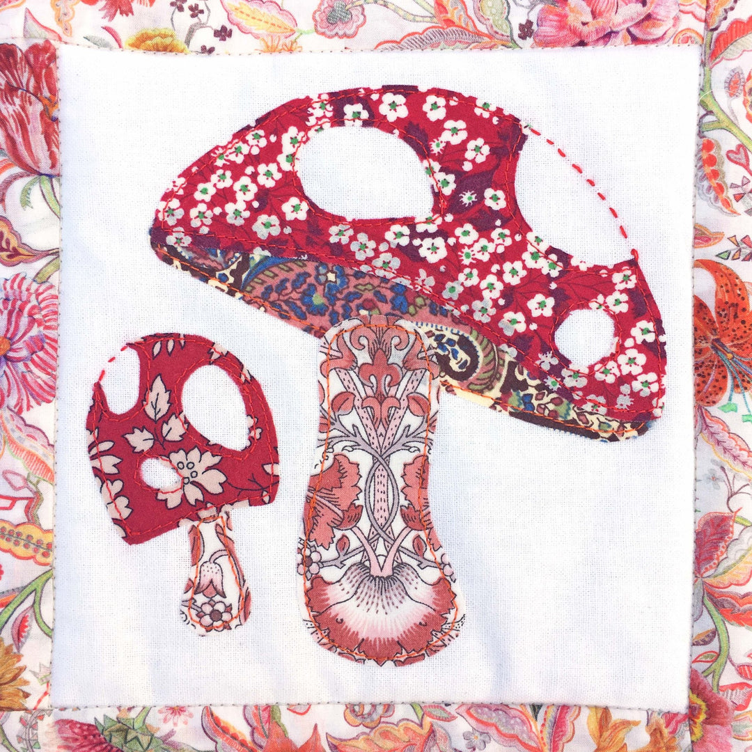 Alice Caroline – Liberty Tana Lawn® Autumnal Mini Sampler Quilt Kit - Pisgah Needleworks