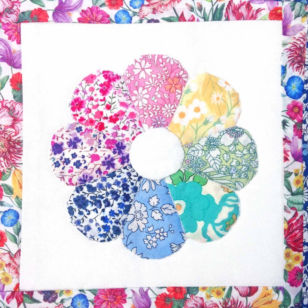 Alice Caroline – Liberty Tana Lawn® Rainbow Mini Sampler Quilt Kit - Pisgah Needleworks