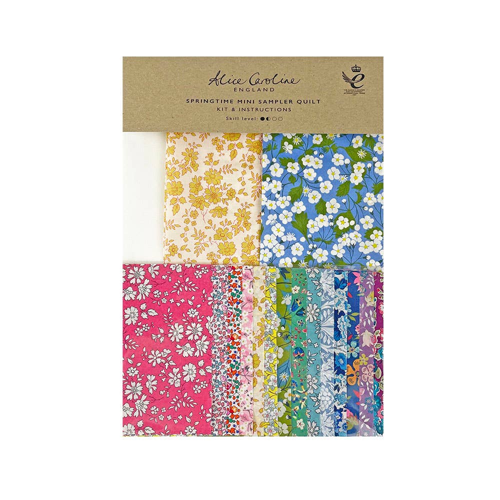 Alice Caroline – Liberty Tana Lawn® Springtime Mini Sampler Quilt Kit - Pisgah Needleworks