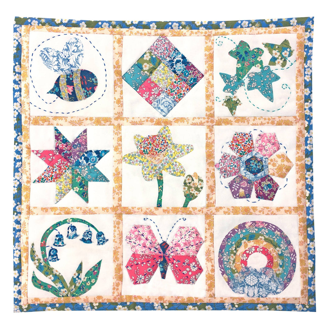 Alice Caroline – Liberty Tana Lawn® Springtime Mini Sampler Quilt Kit - Pisgah Needleworks