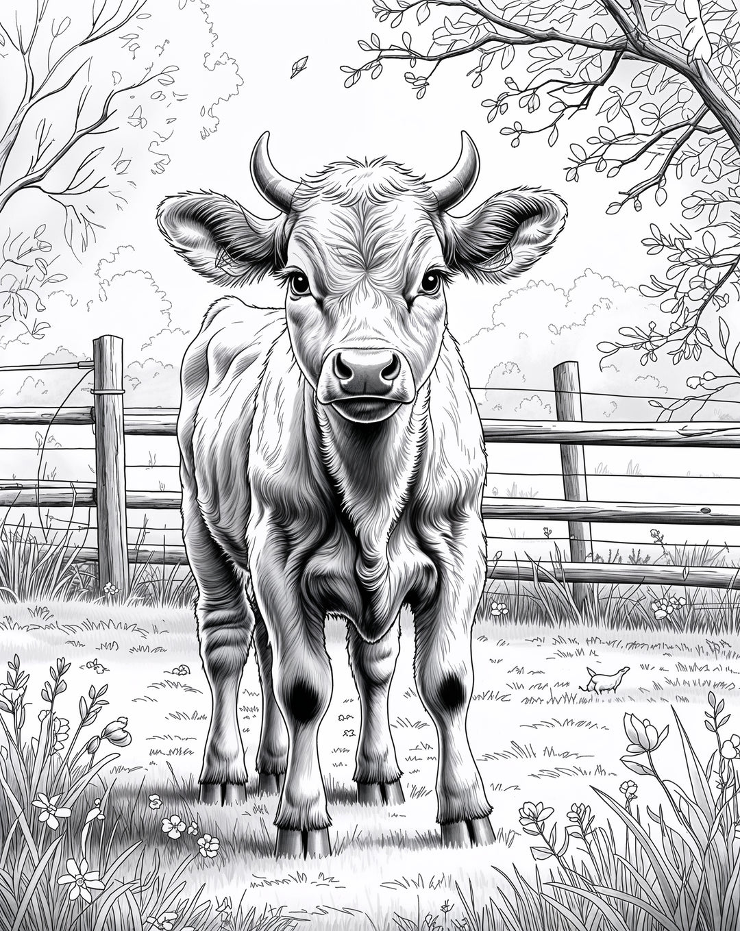 Verses in Motion: A Robert Frost Coloring Book (Available on Amazon) - Pisgah Needleworks