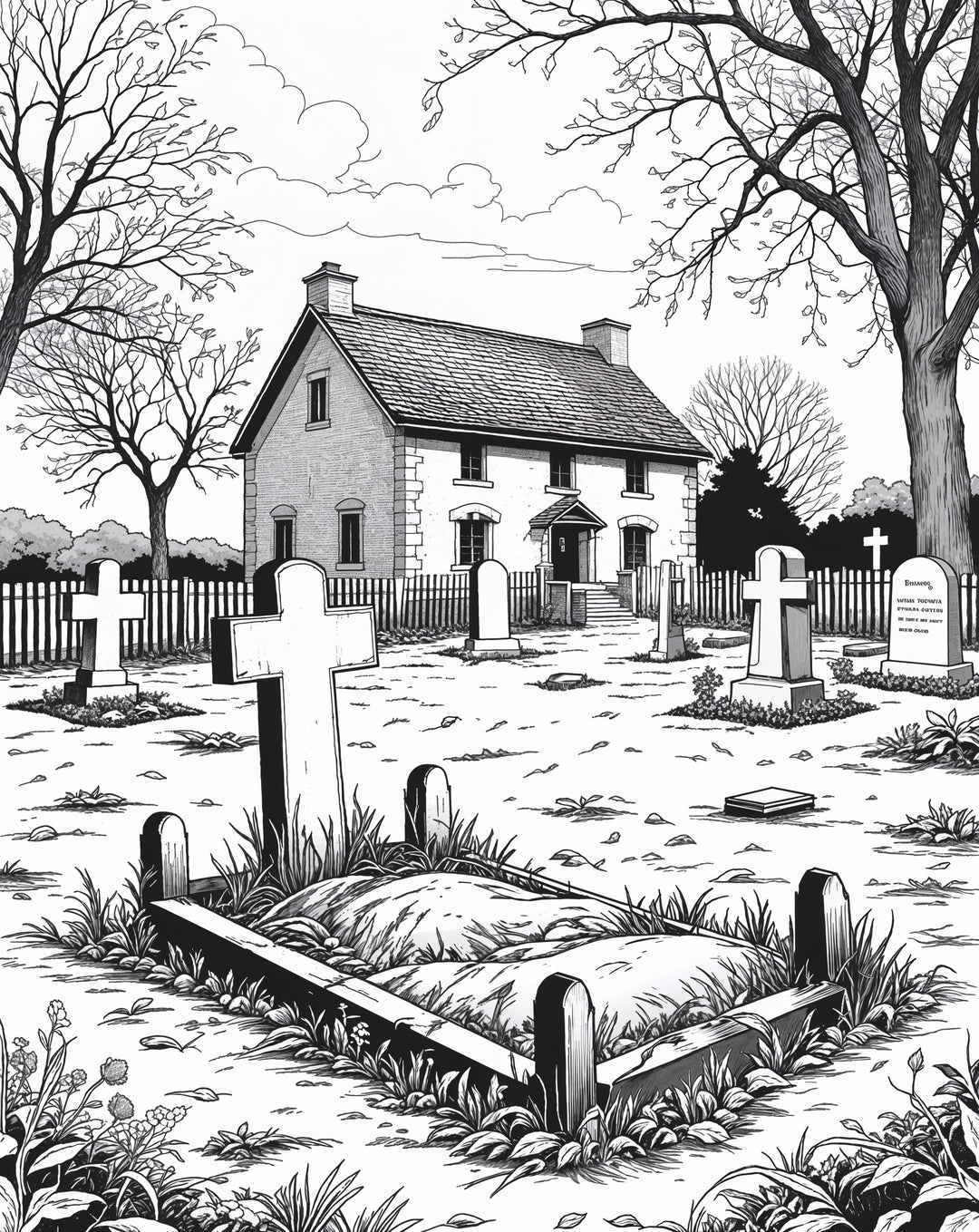 Verses in Motion: A Robert Frost Coloring Book (Available on Amazon) - Pisgah Needleworks