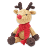 Hardicraft USA - DIY Crochet Kit - Rudolf Reindeer - Pisgah Needleworks
