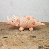 Hardicraft USA - DIY Crochet Kit - Triceratops - Pisgah Needleworks