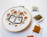 Urbann Nest - Book Lovers No. 1 Embroidery Kit - Pisgah Needleworks