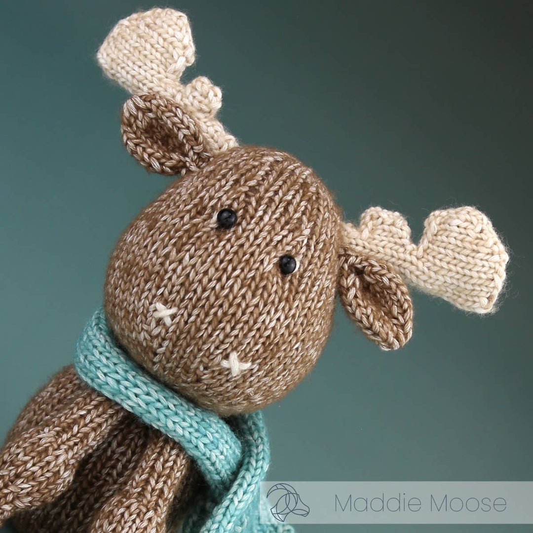 Hardicraft USA - DIY Knitting Kit - Maddie Moose