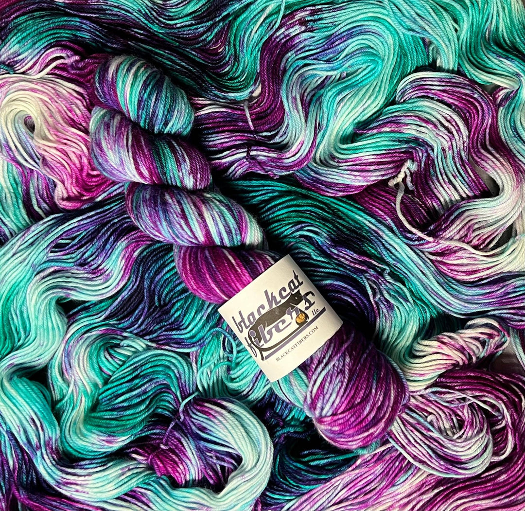 Black Cat Fibers - Alexandrite - Essential DK - Pisgah Needleworks