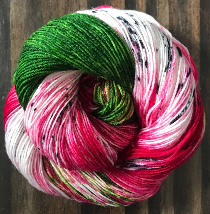 Black Cat Fibers - Dragon Fruit - Nomad Sock - Pisgah Needleworks