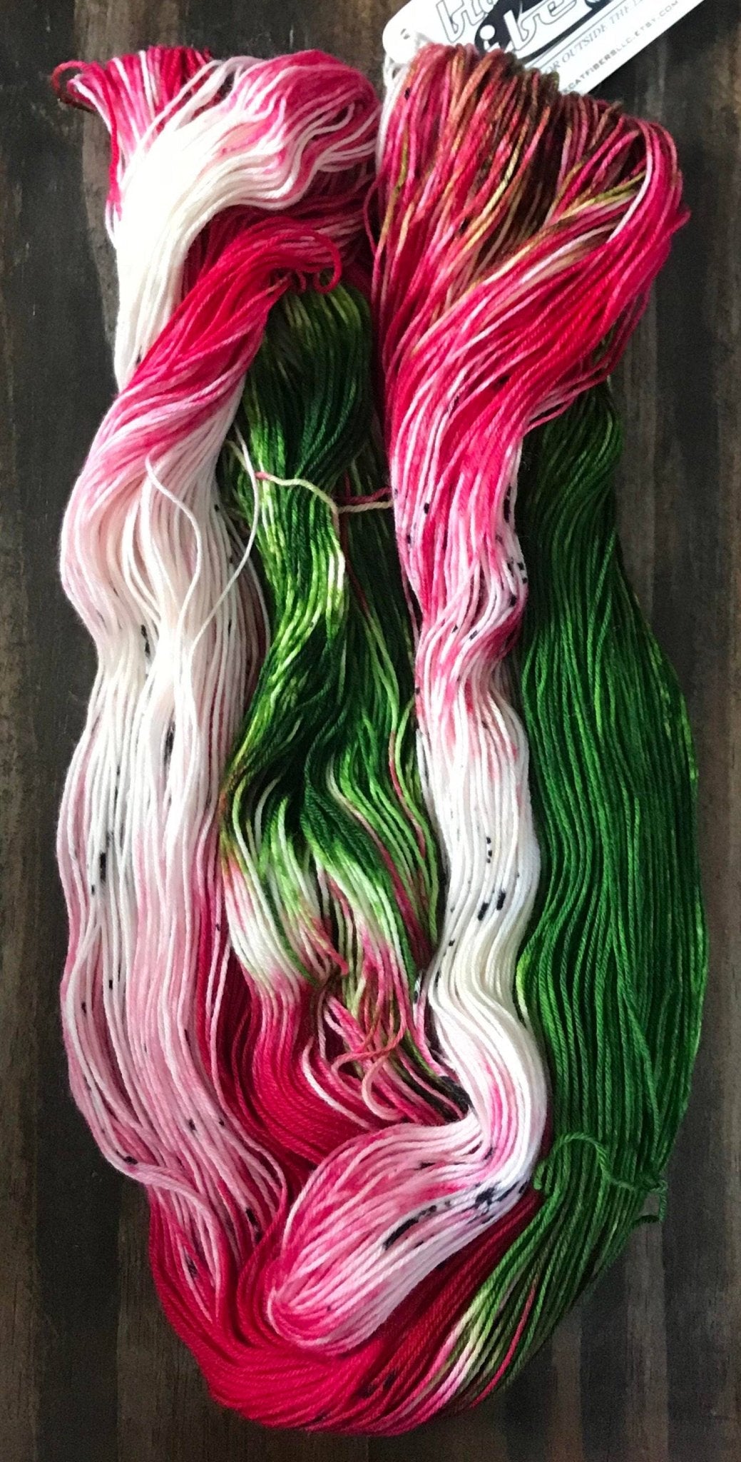 Black Cat Fibers - Dragon Fruit - Nomad Sock - Pisgah Needleworks