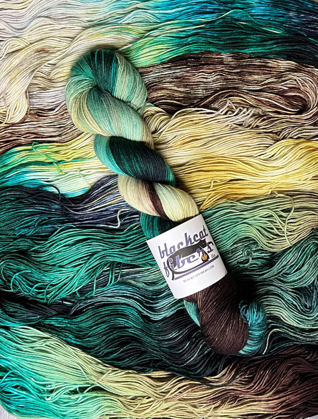 Black Cat Fibers - Dragonfly - Nomad Sock - Pisgah Needleworks