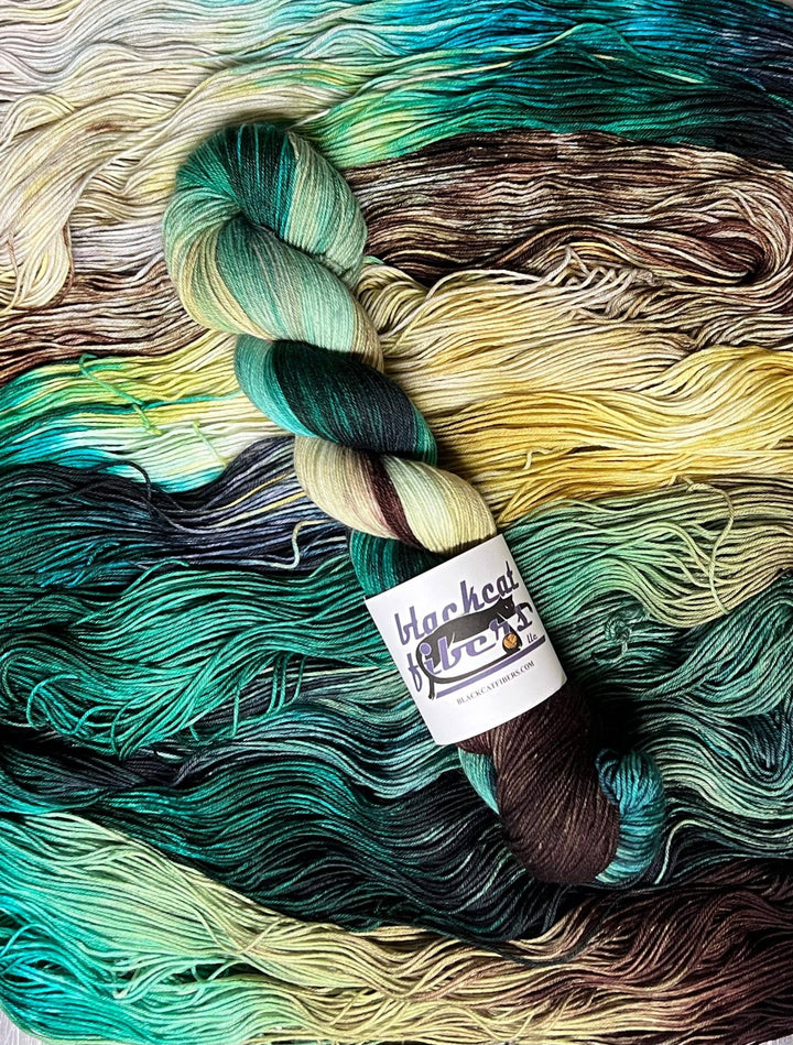 Black Cat Fibers - Dragonfly - Nomad Sock - Pisgah Needleworks