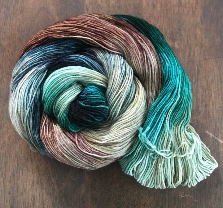 Black Cat Fibers - Dragonfly - Nomad Sock - Pisgah Needleworks