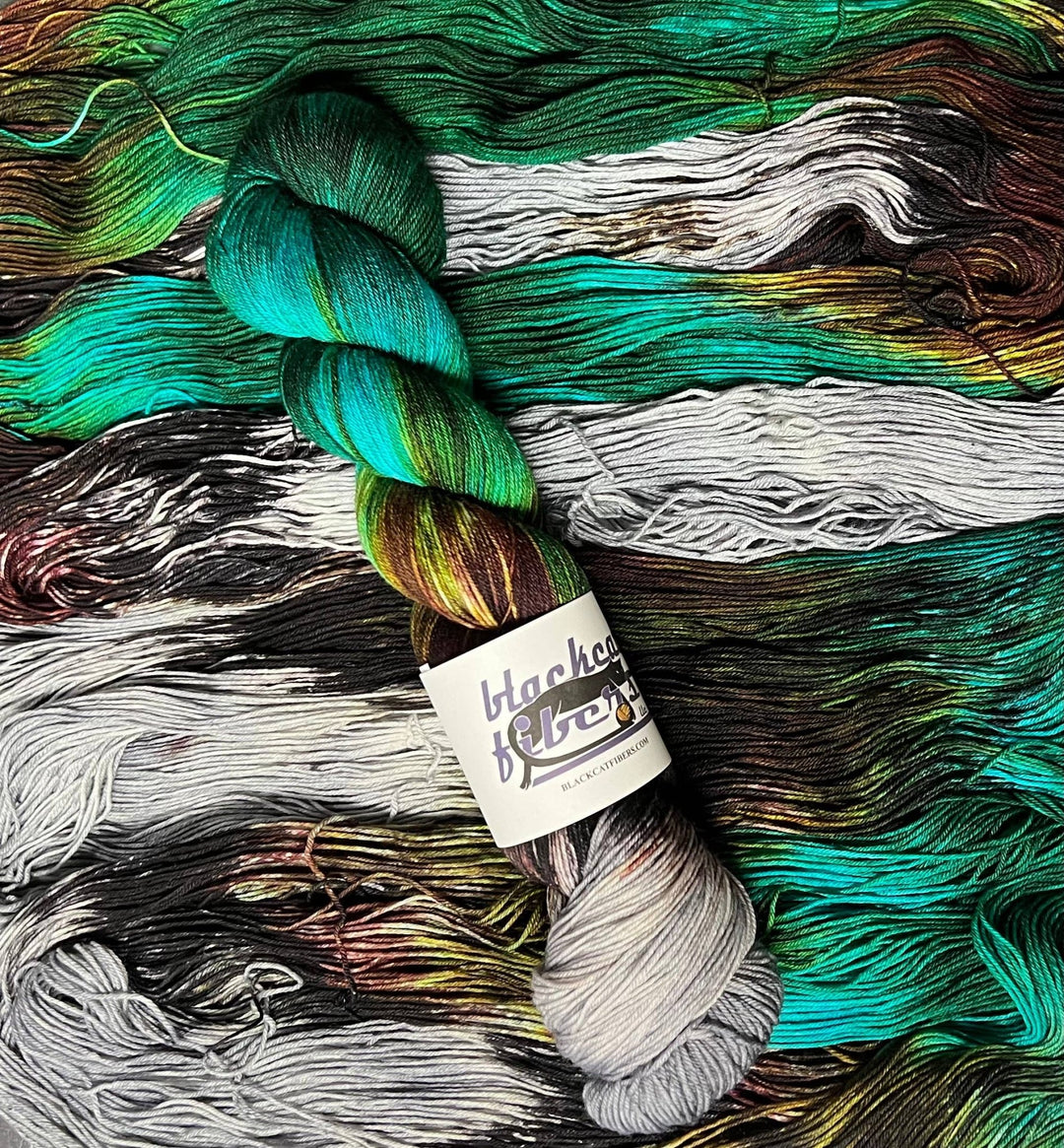 Black Cat Fibers - Dryad - Nomad Sock - Pisgah Needleworks