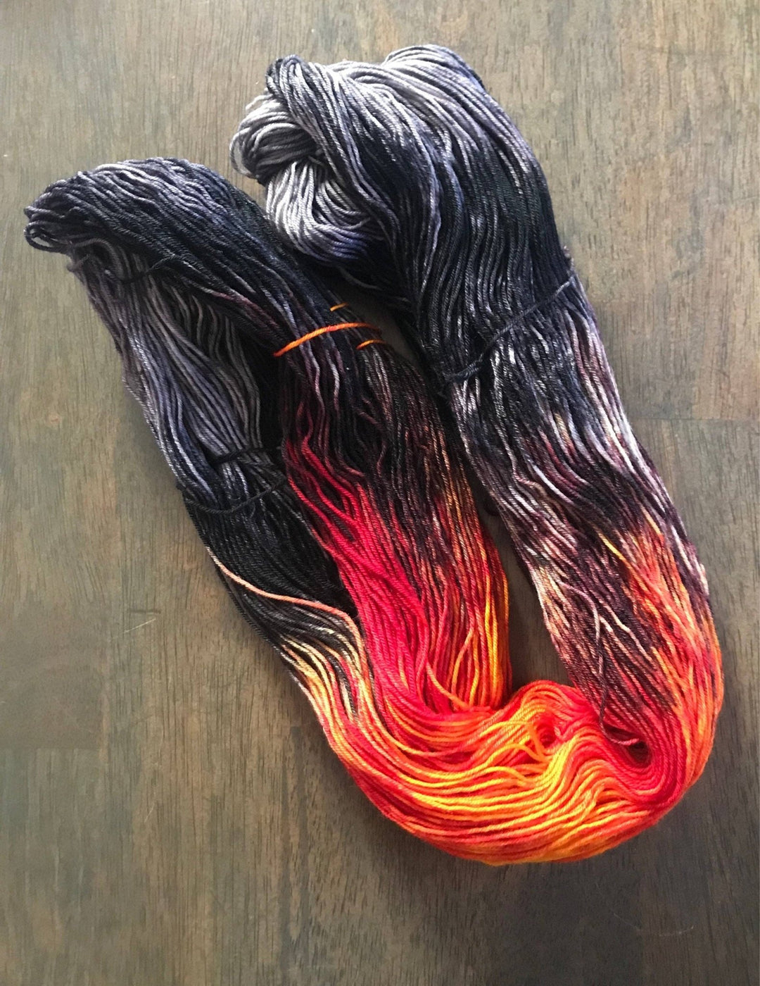 Black Cat Fibers - Eye of Sauron - Nomad Sock - Pisgah Needleworks