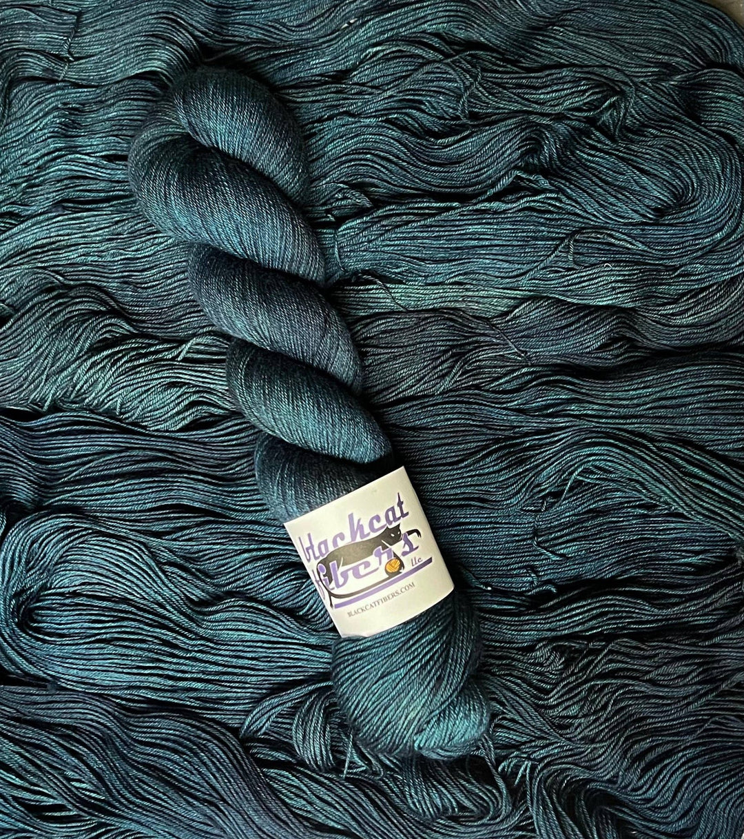 Black Cat Fibers - Ivan’s Blue - Nomad Sock - Pisgah Needleworks