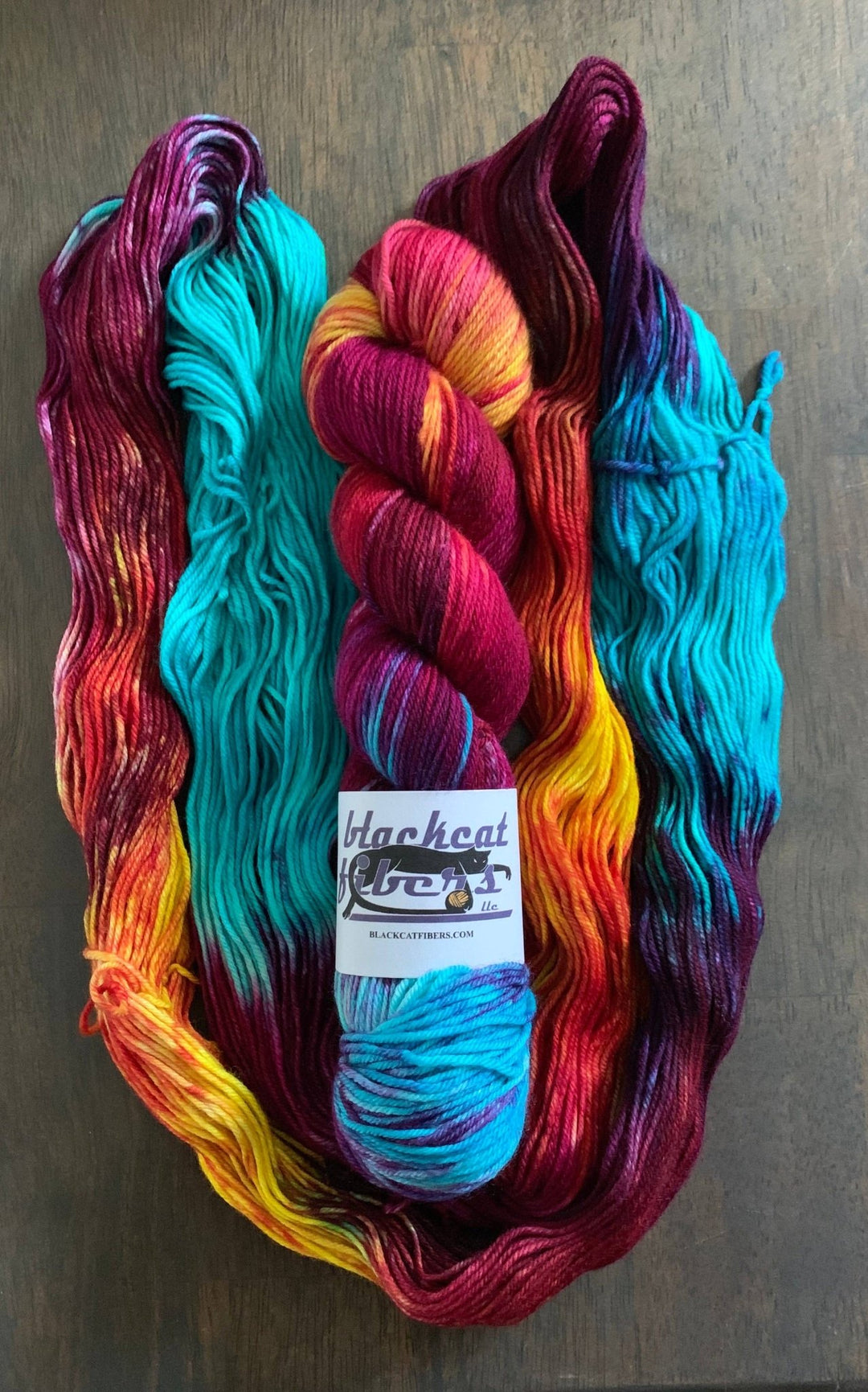 Black Cat Fibers - Purple Dragon - Versatility DK - Pisgah Needleworks