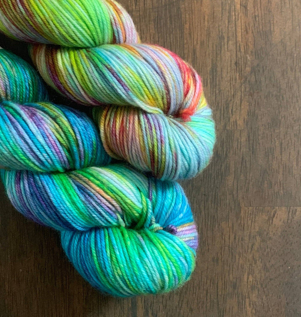 Black Cat Fibers - Unicorns VS. Narwhals - Essential DK - Pisgah Needleworks