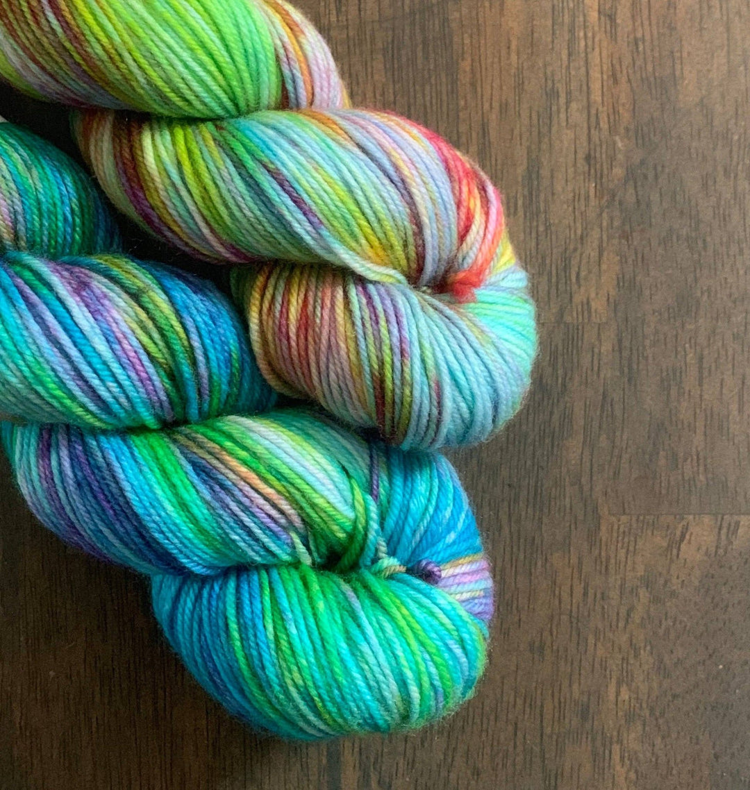 Black Cat Fibers - Unicorns VS. Narwhals - Essential DK - Pisgah Needleworks
