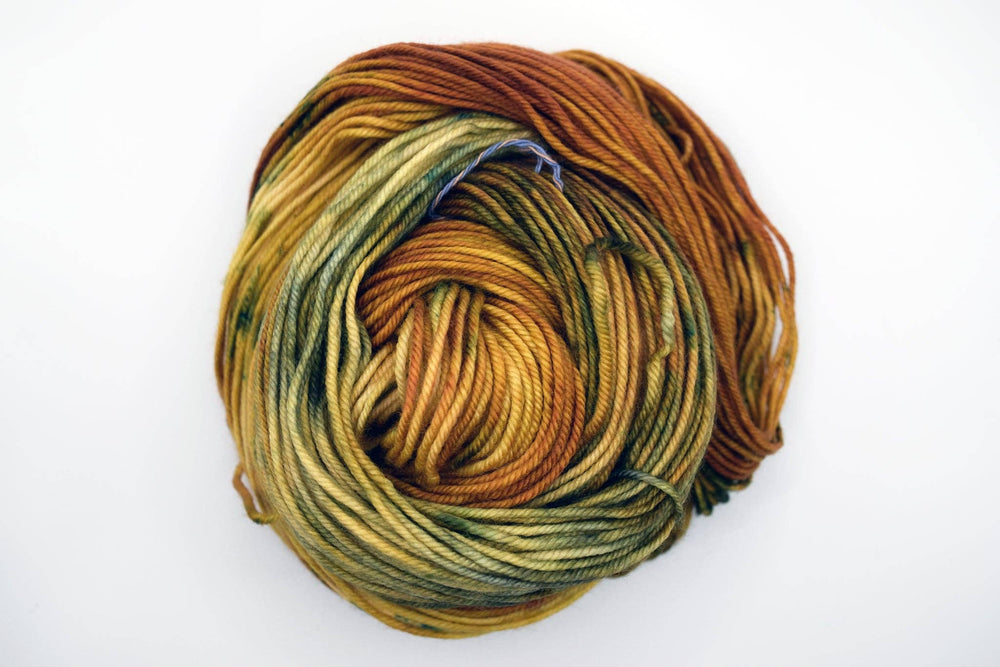 Briar Patch Fibre Co. DK Merino Wool – “Demeter” Hand - Dyed Yarn (100g) - Pisgah Needleworks