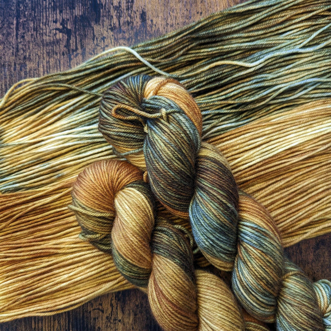 Briar Patch Fibre Co. DK Merino Wool – “Demeter” Hand - Dyed Yarn (100g) - Pisgah Needleworks