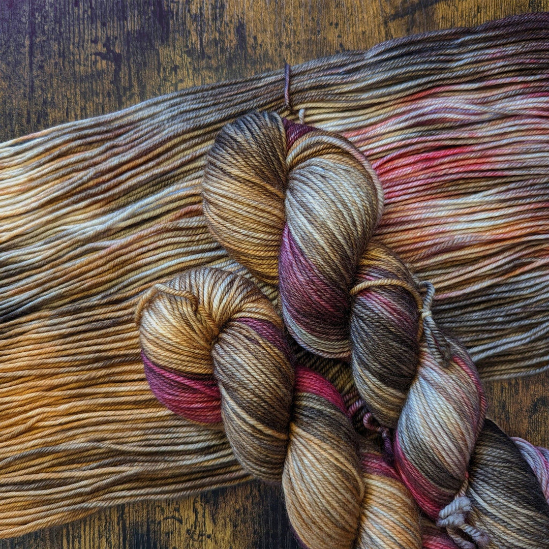 Briar Patch Fibre Co. DK Merino Wool – “Hermes” Hand - Dyed Yarn (100g) - Pisgah Needleworks