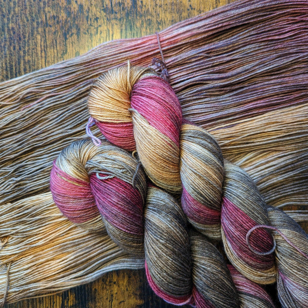 Briar Patch Fibre Co. DK Merino Wool – “Hermes” Hand - Dyed Yarn (100g) - Pisgah Needleworks