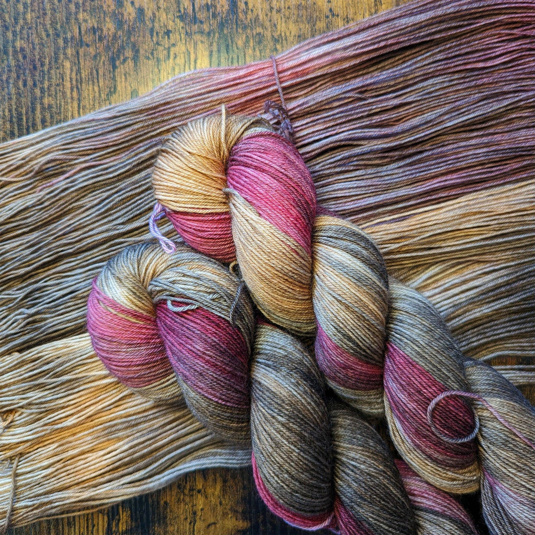 Briar Patch Fibre Co. DK Merino Wool – “Hermes” Hand - Dyed Yarn (100g) - Pisgah Needleworks