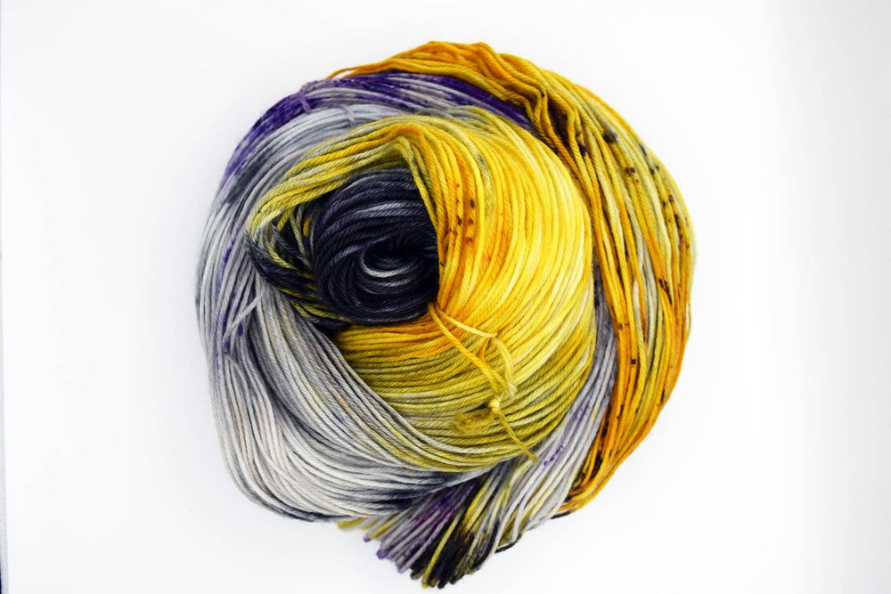Briar Patch Fibre Co. DK Merino Wool – “Zeus” Hand - Dyed Yarn (100g) - Pisgah Needleworks