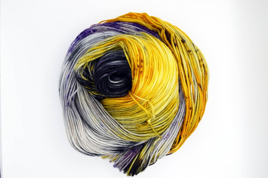 Briar Patch Fibre Co. DK Merino Wool – “Zeus” Hand - Dyed Yarn (100g) - Pisgah Needleworks