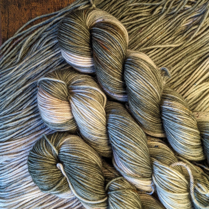 Briar Patch Fibre Co. Sock Yarn – “Artemis” Hand - Dyed BFL/Nylon (100g) - Pisgah Needleworks