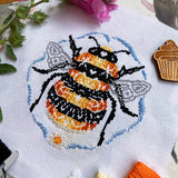 Bee Kind Cross Stitch Pattern – Love Poppet Printed Chart