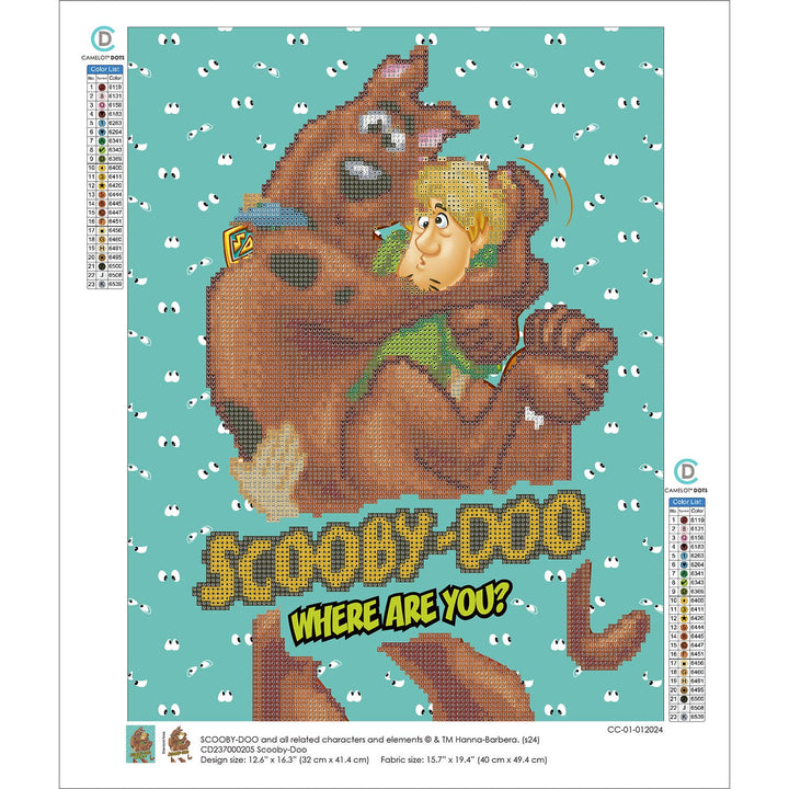 Camelot - Scooby-Doo Diamond Painting Kit: 01 Multi