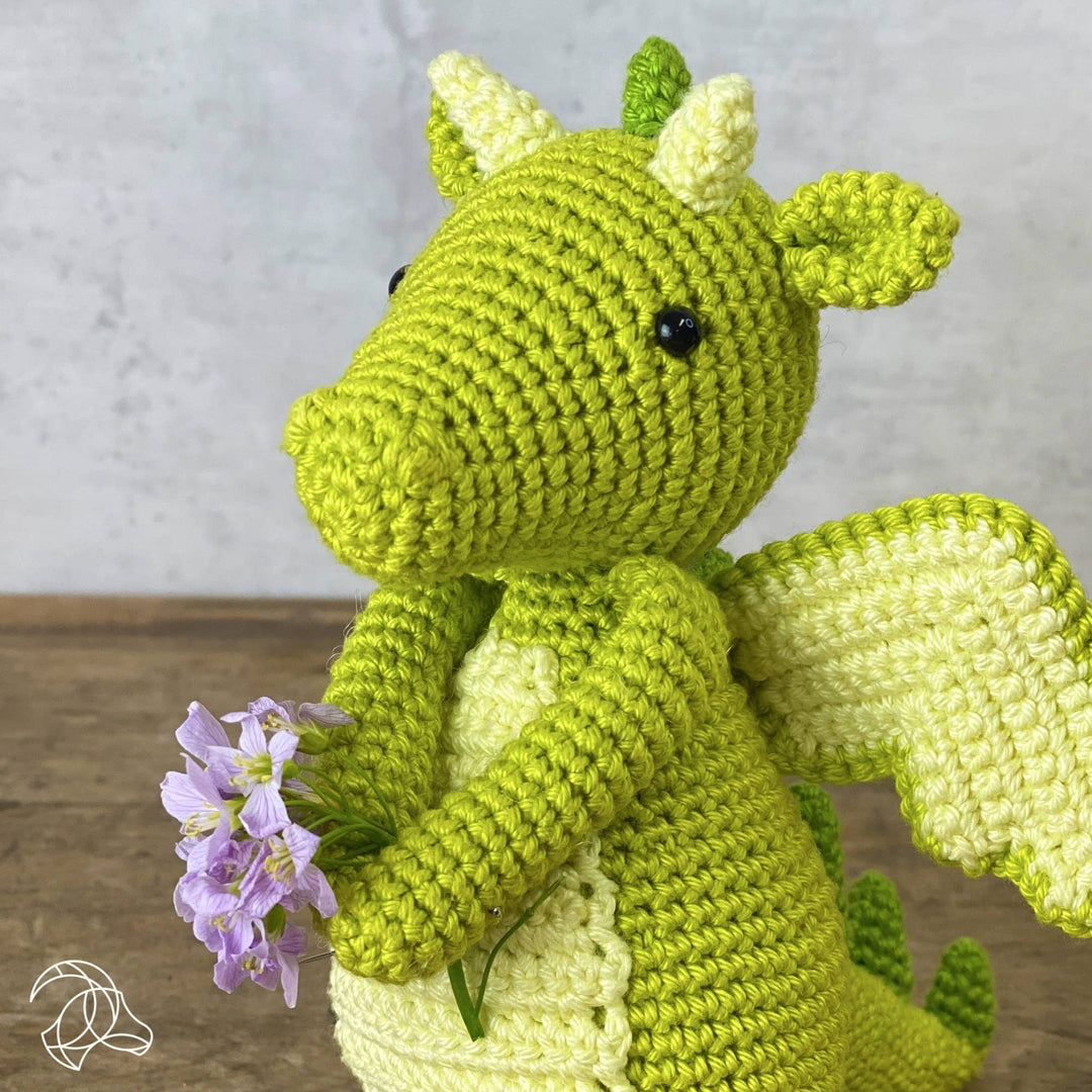 Hardicraft USA - DIY Crochet Kit - Doris Dragon - Pisgah Needleworks