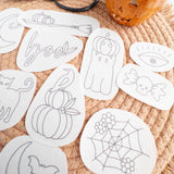 Olmsted Needlework Co. - Stick & Stitch Halloween Embroidery Patterns - Pisgah Needleworks