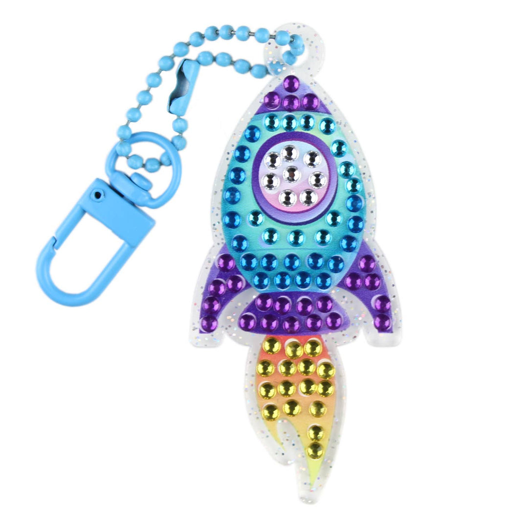 Camelot - Blast Off Diamond Painting Key Charm Kit: 01 Multi - Pisgah Needleworks