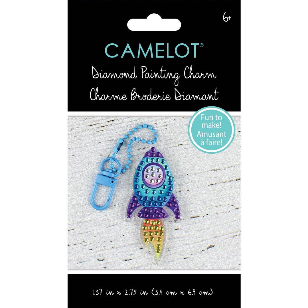 Camelot - Blast Off Diamond Painting Key Charm Kit: 01 Multi - Pisgah Needleworks
