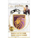 Camelot - HP Gryffindor Crest Diamond Painting Key Chain Kit: 01 Multi - Pisgah Needleworks