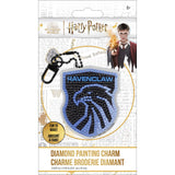 Camelot - HP Ravenclaw Crest Diamond Painting Key Chain Kit: 01 Multi - Pisgah Needleworks