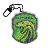 Camelot - HP Slytherin Crest Diamond Painting Key Chain Kit: 01 Multi - Pisgah Needleworks