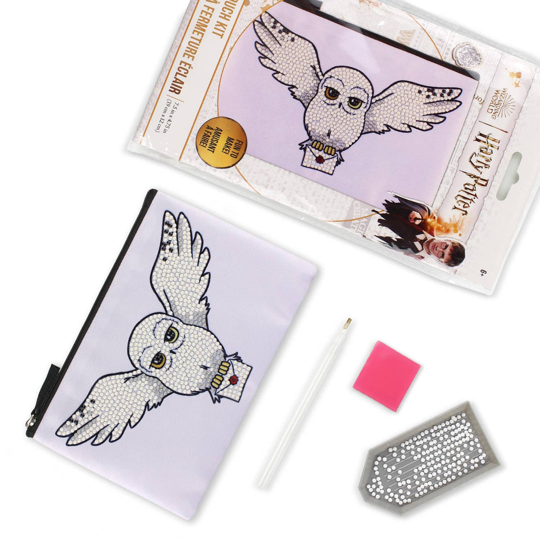 Camelot - Wizarding World Hedwig Zip Pouch Kit: 01 Multi - Pisgah Needleworks