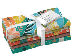 Camelot - Emma & Mila - Maui Maia - Fat Quarters 5pcs Stax: 01 Multi - Pisgah Needleworks