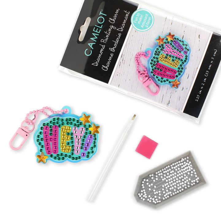 Camelot - Hey There Diamond Painting Key Charm Kit: 01 Multi - Pisgah Needleworks