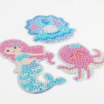 Camelot - Ocean Treasure Diamond Painting Sticker Kit: 01 Multi - Pisgah Needleworks