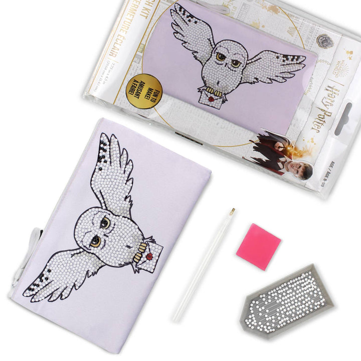 Camelot - Wizarding World Hedwig Zip Pouch Kit: 01 Multi - Pisgah Needleworks