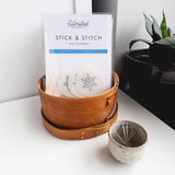 Olmsted Needlework Co. - Mini Snowflake Stick and Stitch Embroidery Patterns - Pisgah Needleworks